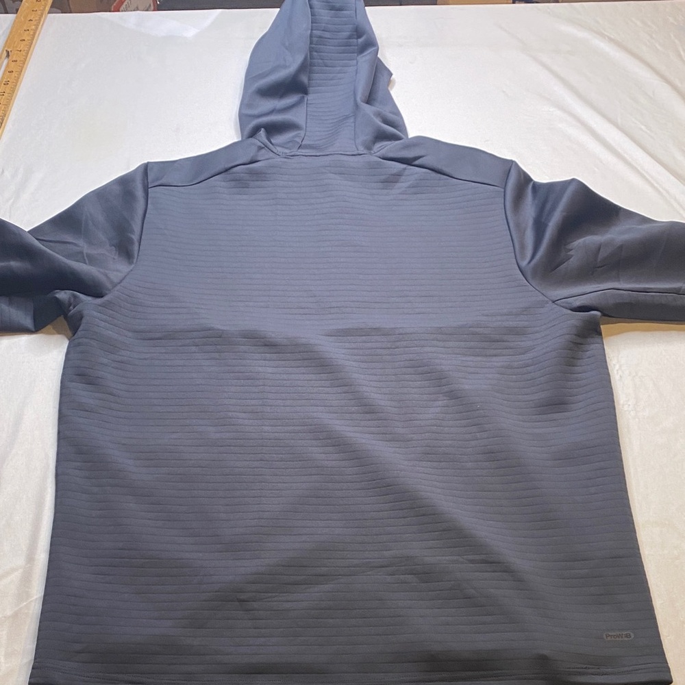 Spyder Active Gray Full-Zip Hoodie Size‎ XL - Picture 11 of 16